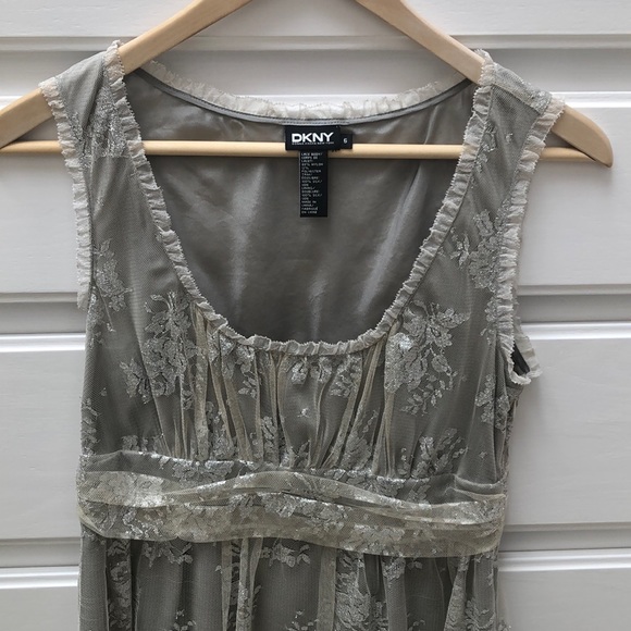 DKNY Lace Party Top - Picture 2 of 3